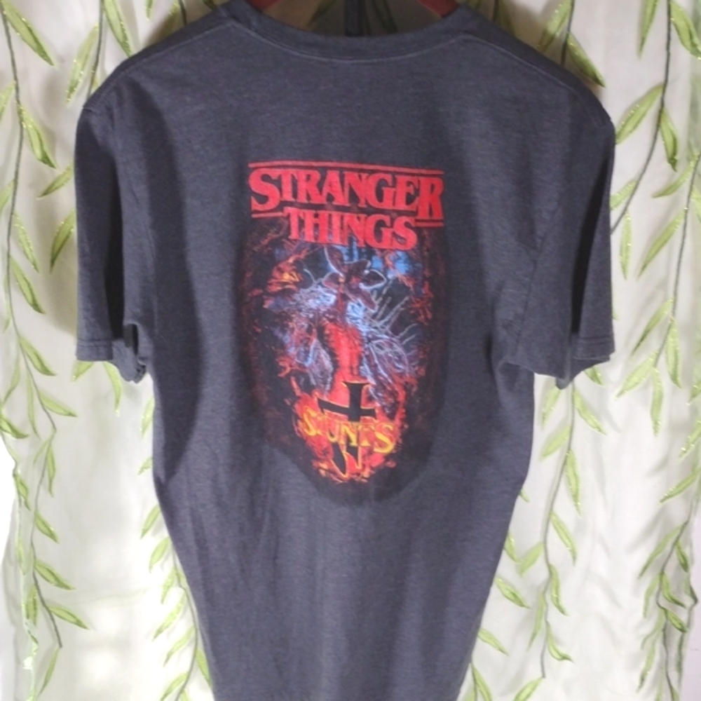 Stranger Things Season 4 Official Movie Set Stunts Graphic T-Shirt